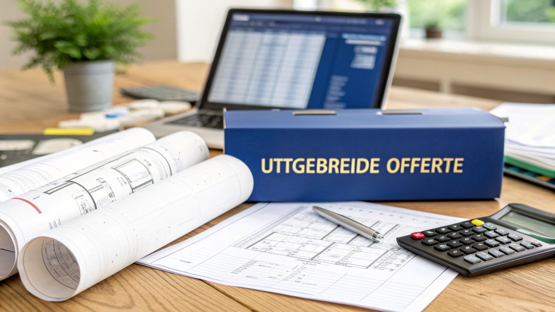 Uitgebreide offerte voorbeeld: 7 templates voor de bouw