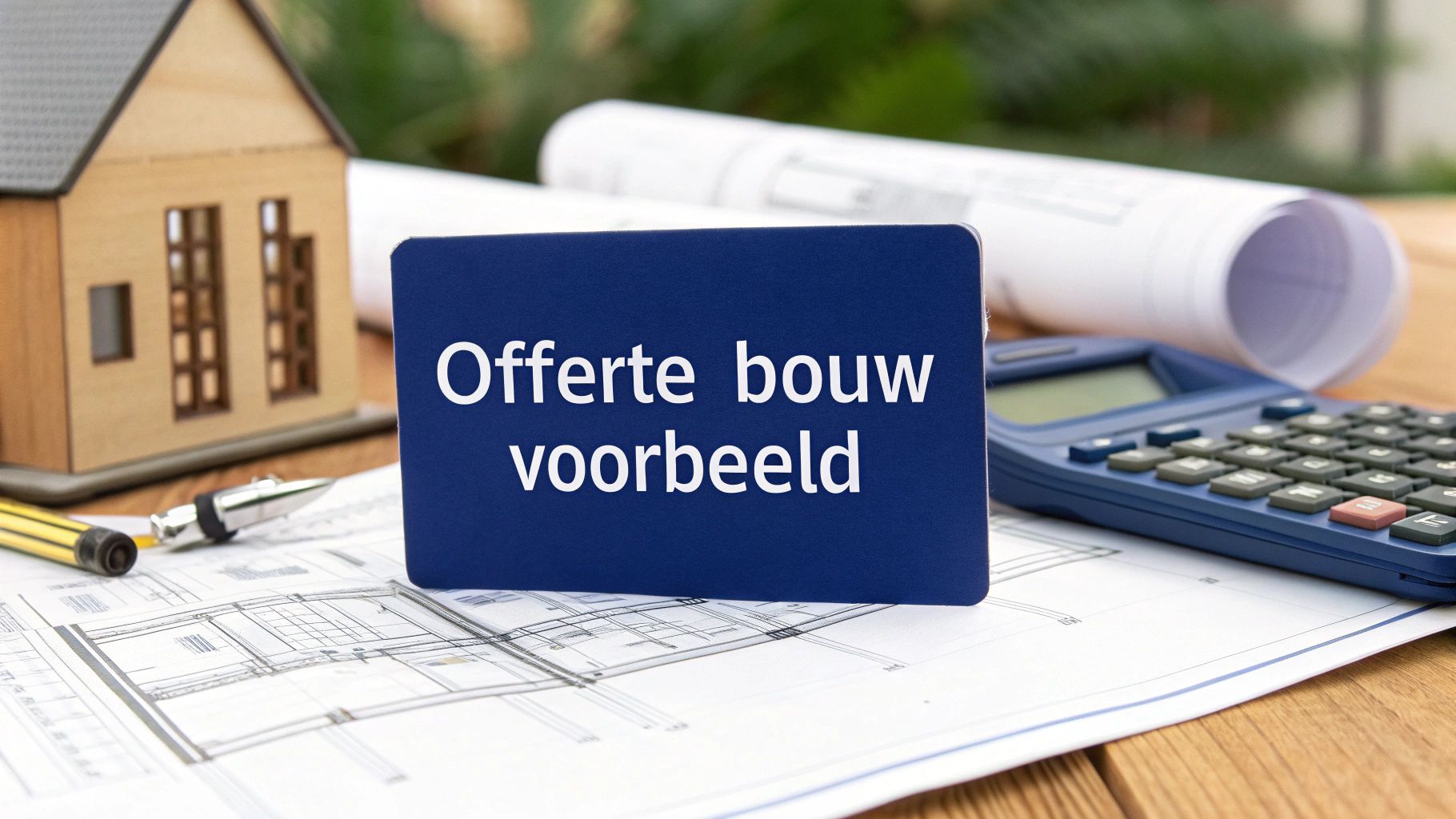 7x Offerte Bouw Voorbeeld: Onmisbaar voor Aannemers in 2025