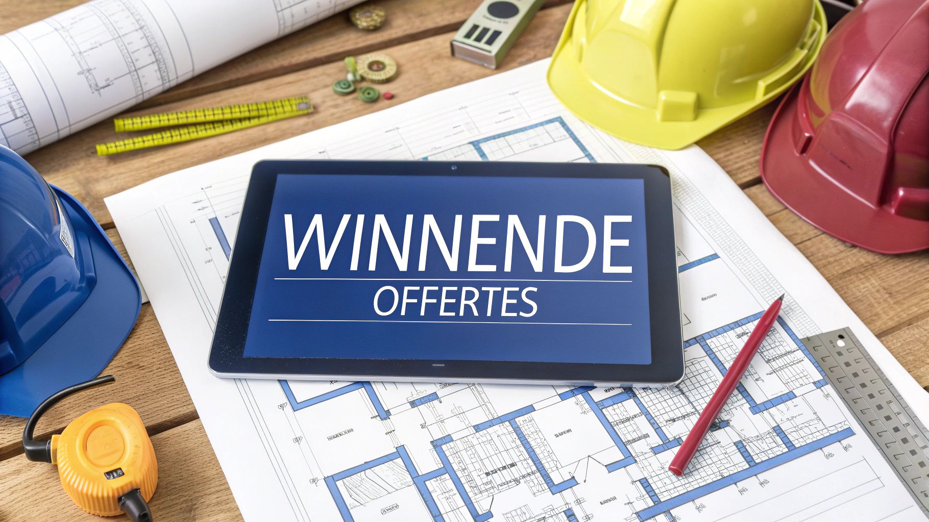 Online offertes maken die opdrachten winnen in de bouw
