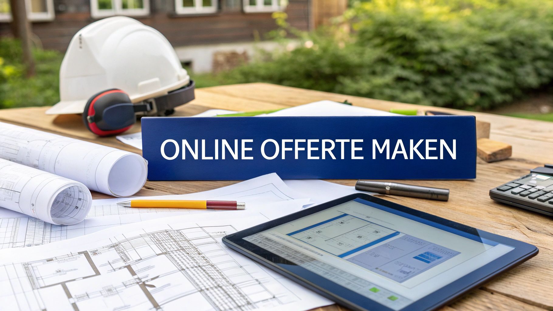 Online offerte maken voor de bouw gids