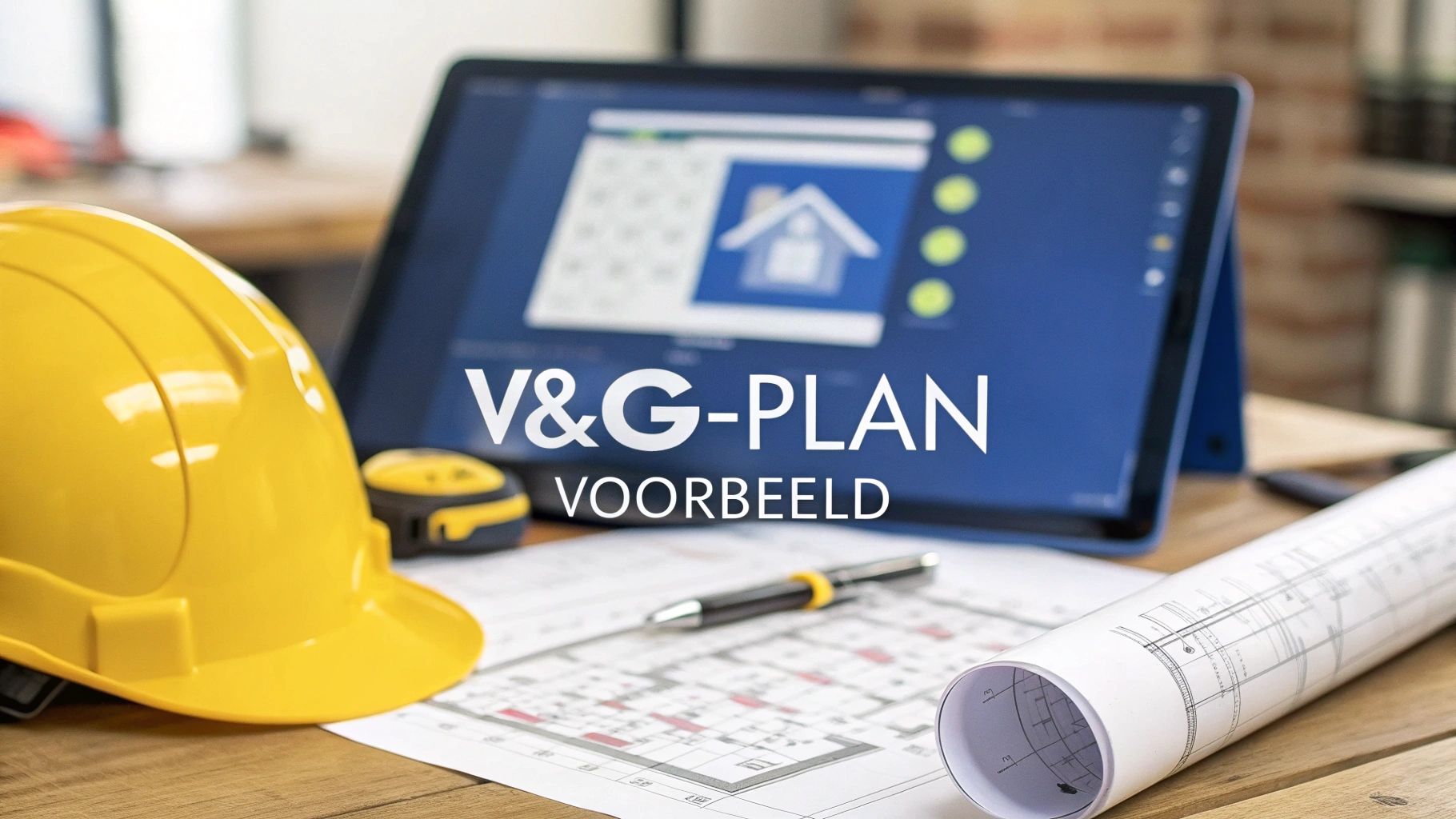 Het complete v&g plan voorbeeld voor de bouw in Nederland