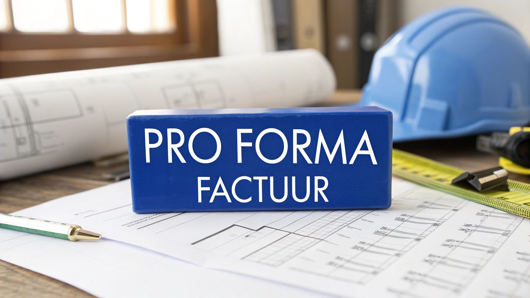 De pro forma factuur in de bouw eenvoudig uitgelegd
