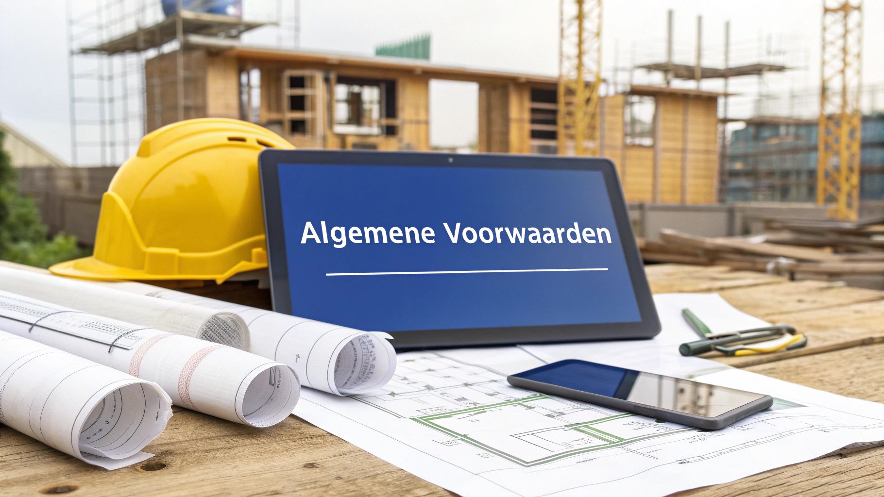 Algemene voorwaarden bouwbedrijf: duidelijke clausules en praktische tips