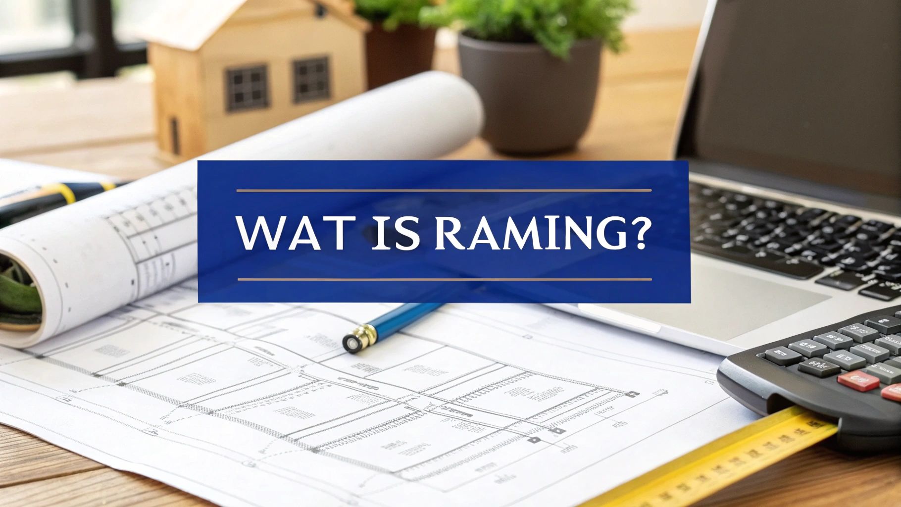 Wat is raming en hoe maak je een winstgevend bouwproject?