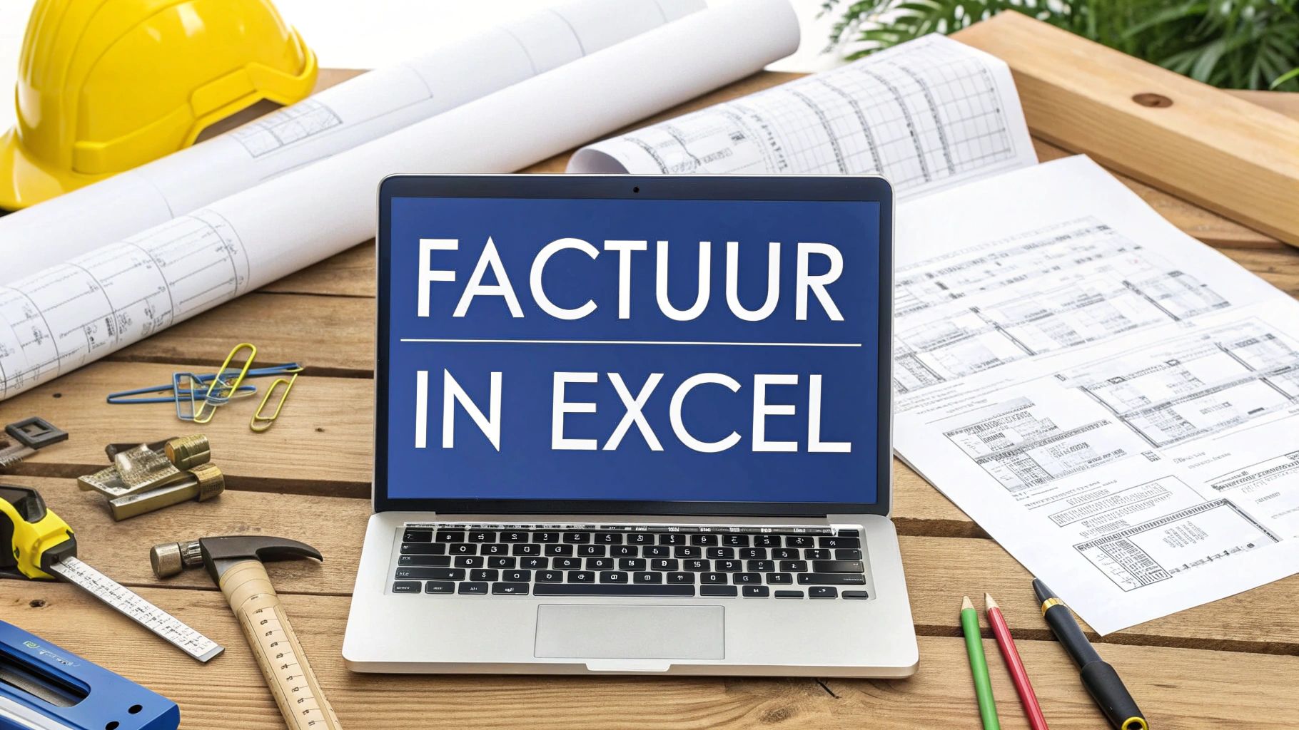 Factuur in Excel maken: een praktisch stappenplan voor de bouw