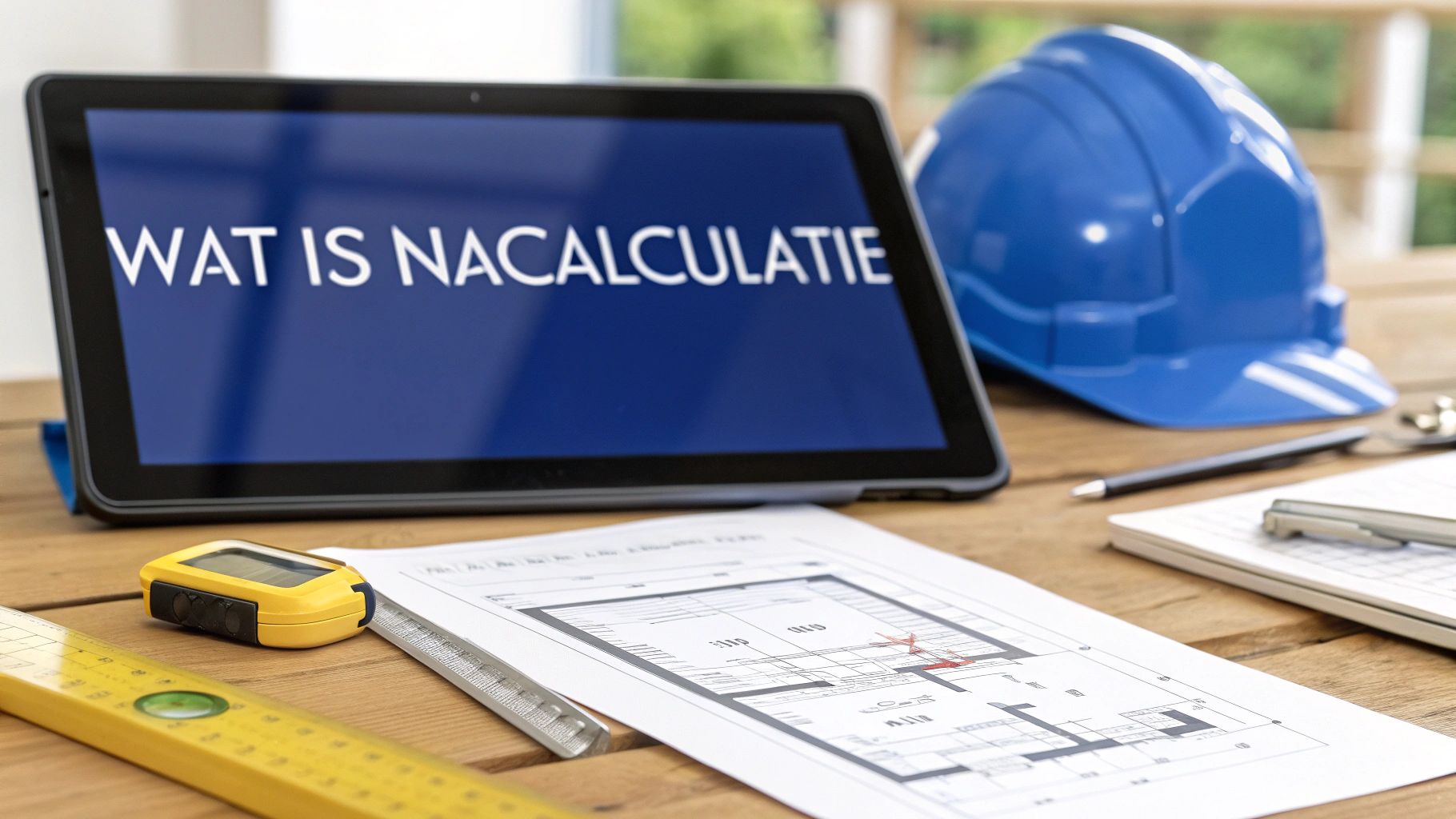 Wat is nacalculatie en hoe zet je het slim in voor je bouwbedrijf