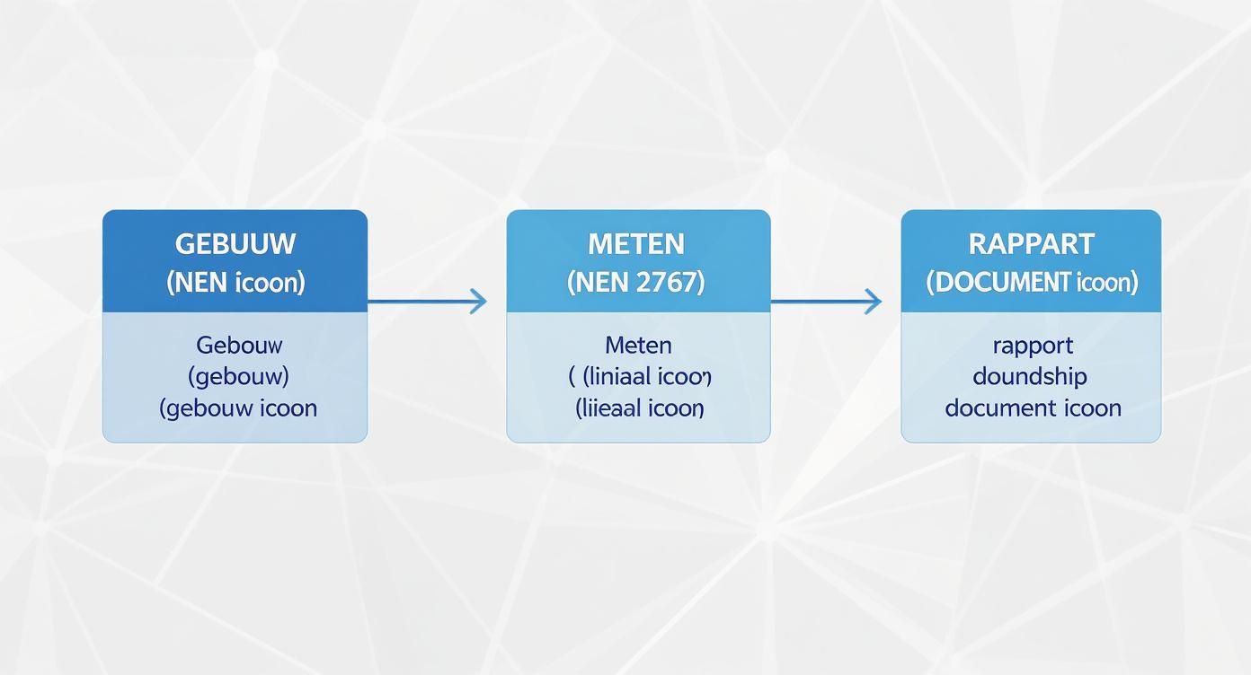 Infographic over nen 2767 cursus