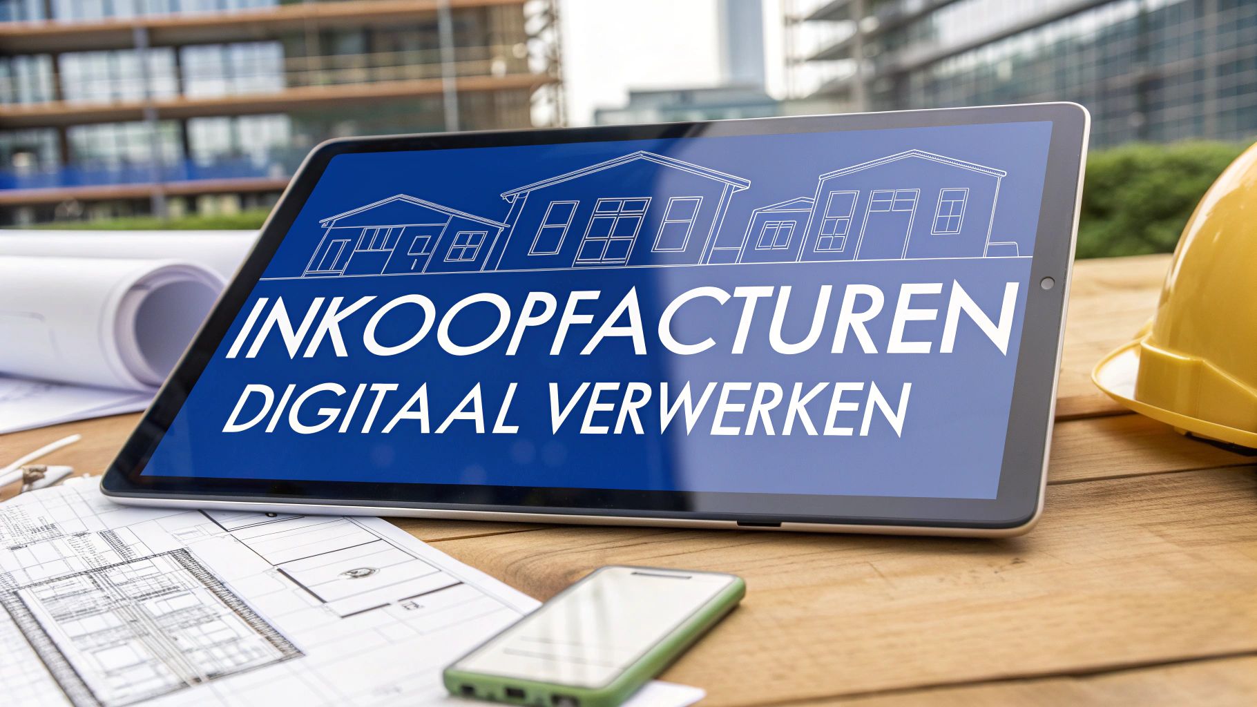 Inkoopfacturen digitaal verwerken: een praktische gids voor aannemers