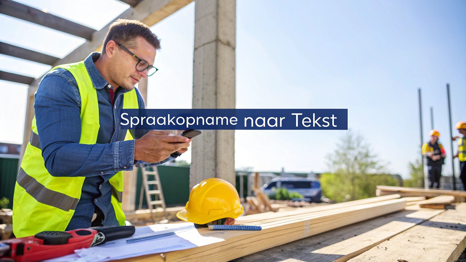 Spraakopname naar tekst voor Offertes, Inspecties en Rapporten