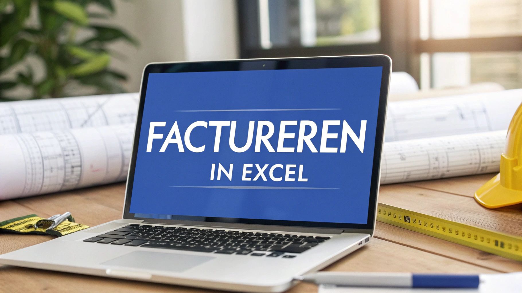 Factureren in excel voor de bouw
