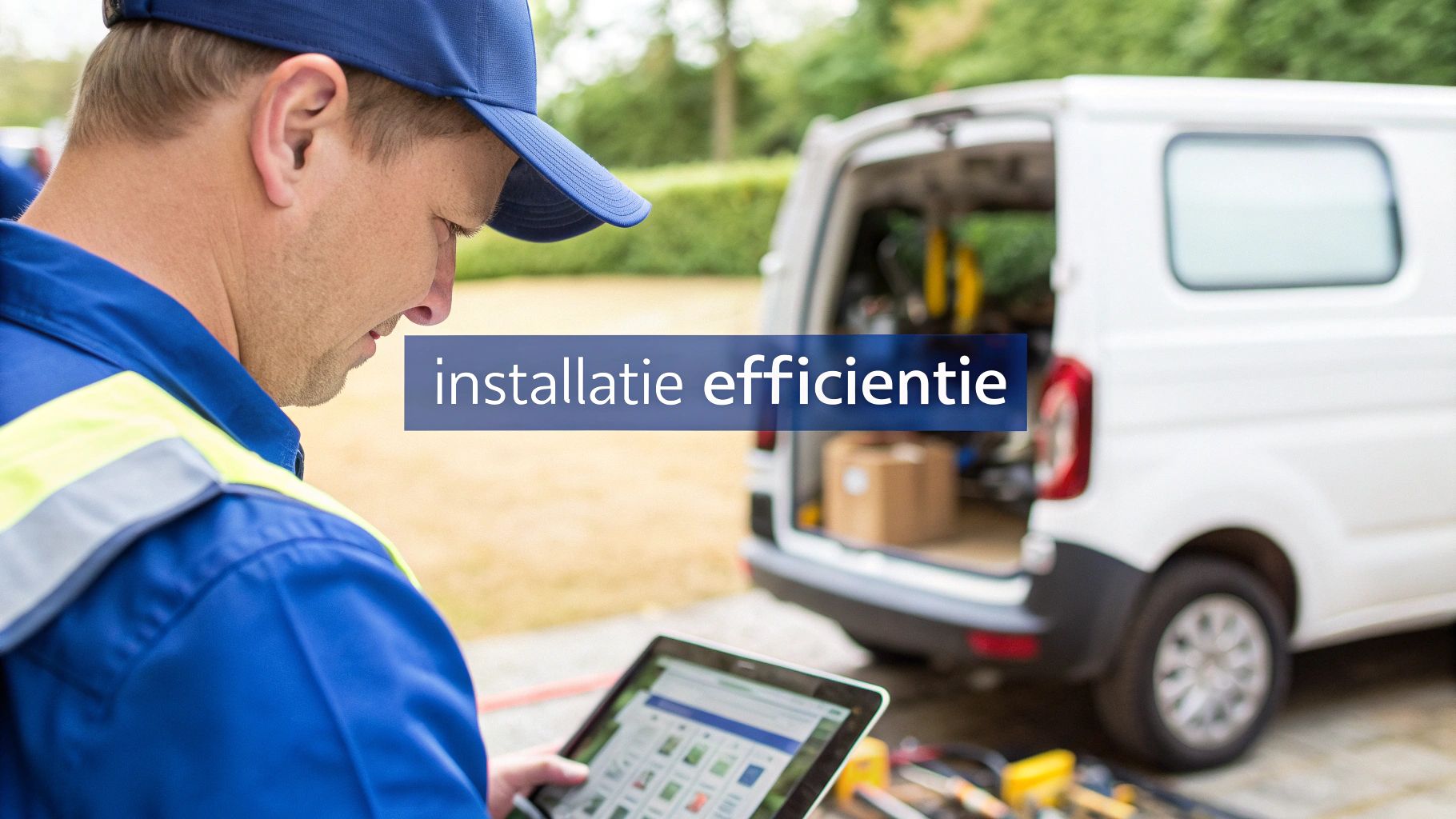 Software voor installatiebedrijf voor meer efficiëntie