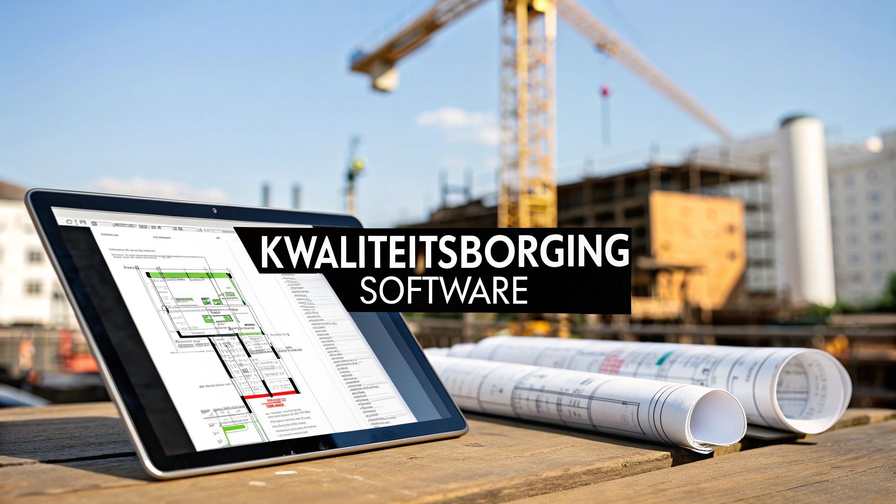 Wet kwaliteitsborging software voor de moderne bouw