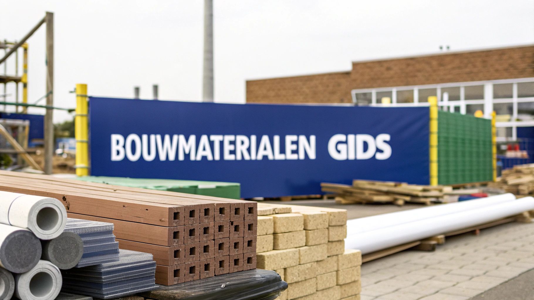 Alles over material building materials: Jouw gids in Nederland
