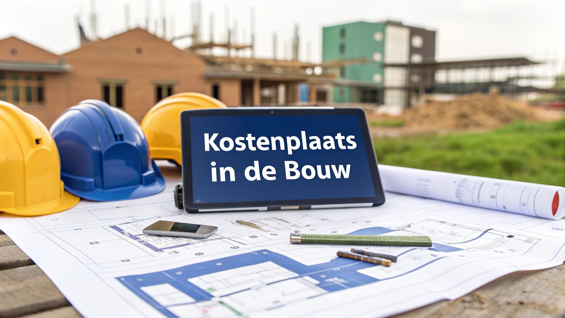 Wat is een kostenplaats in de bouw?