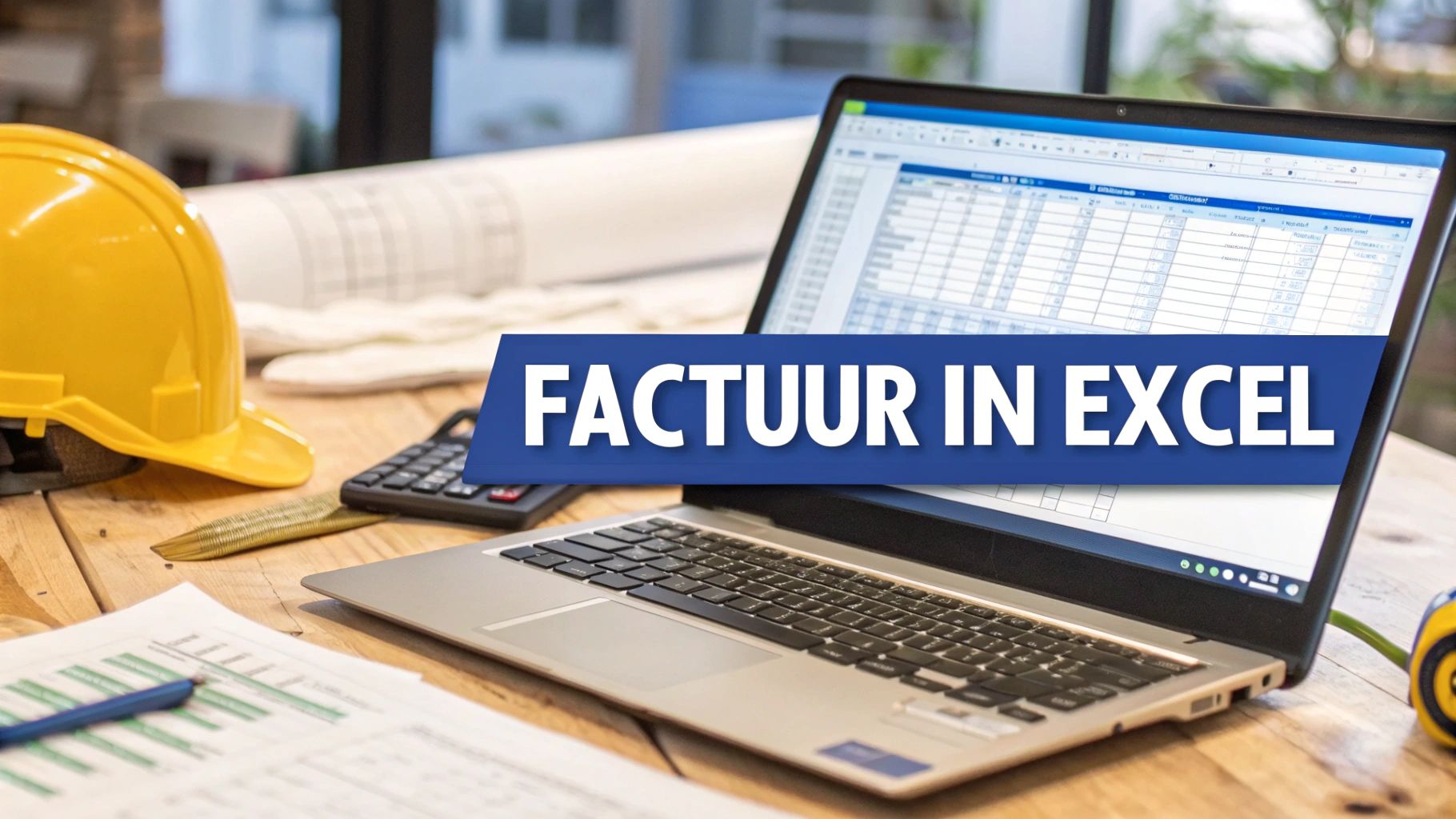 Je factuur maken in Excel als bouwbedrijf