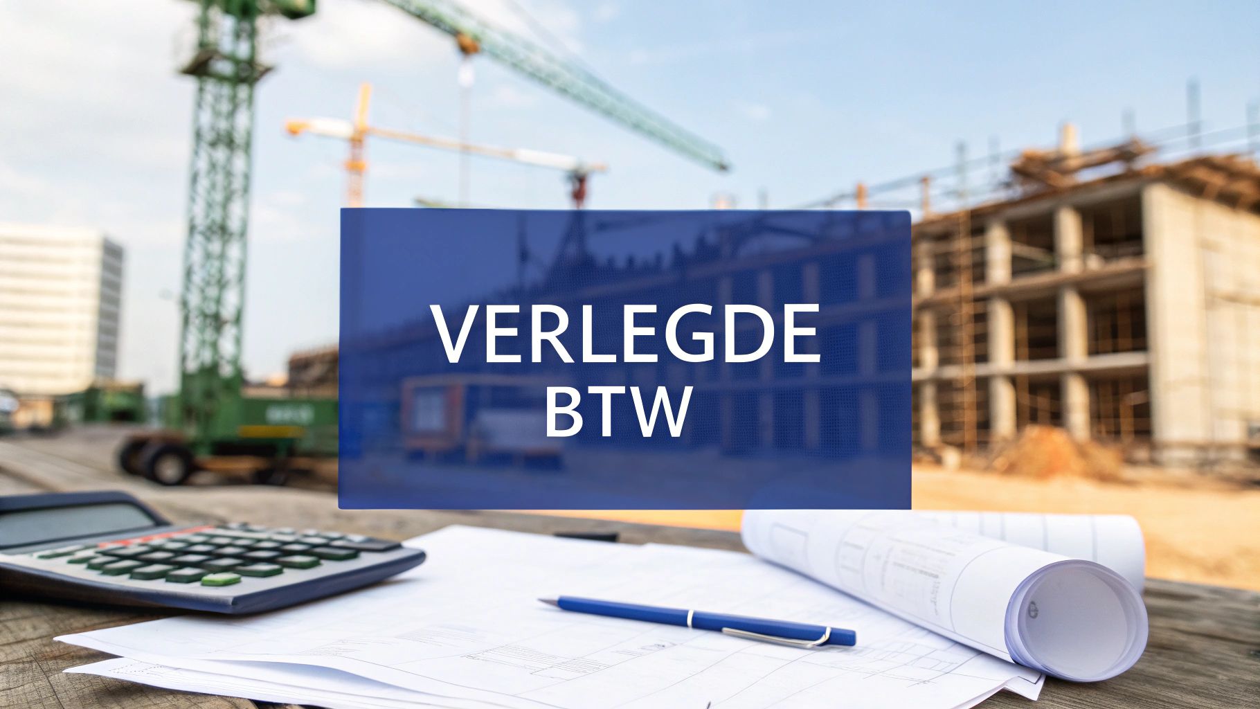 Wat is verlegde btw in de bouw?