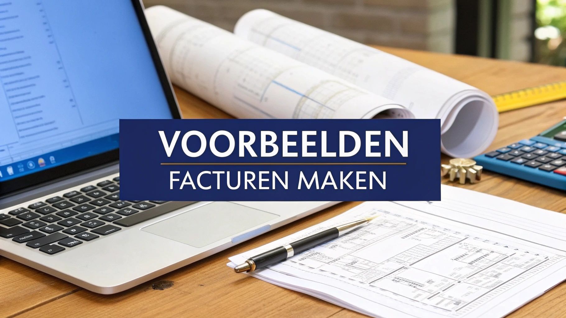 Voorbeelden facturen maken: 7 praktische tips voor aannemers