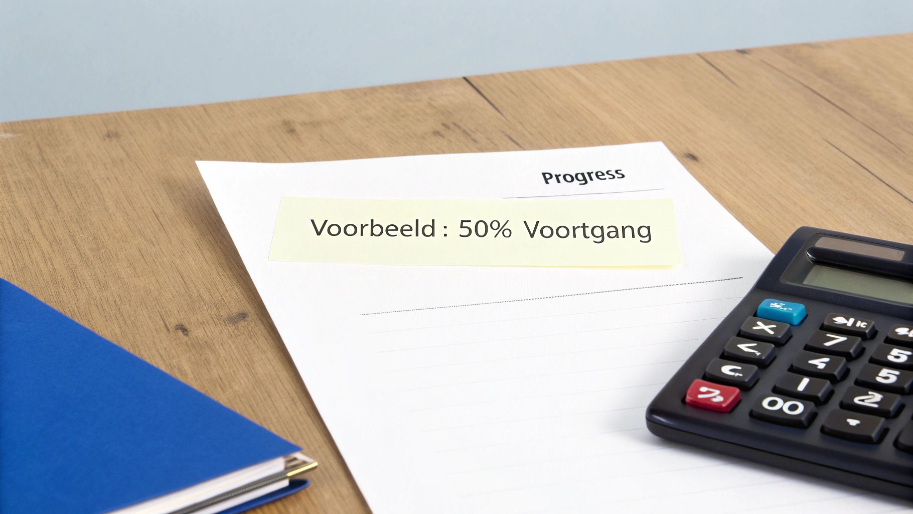Voorbeeld van een renovatieproject in aanbouw