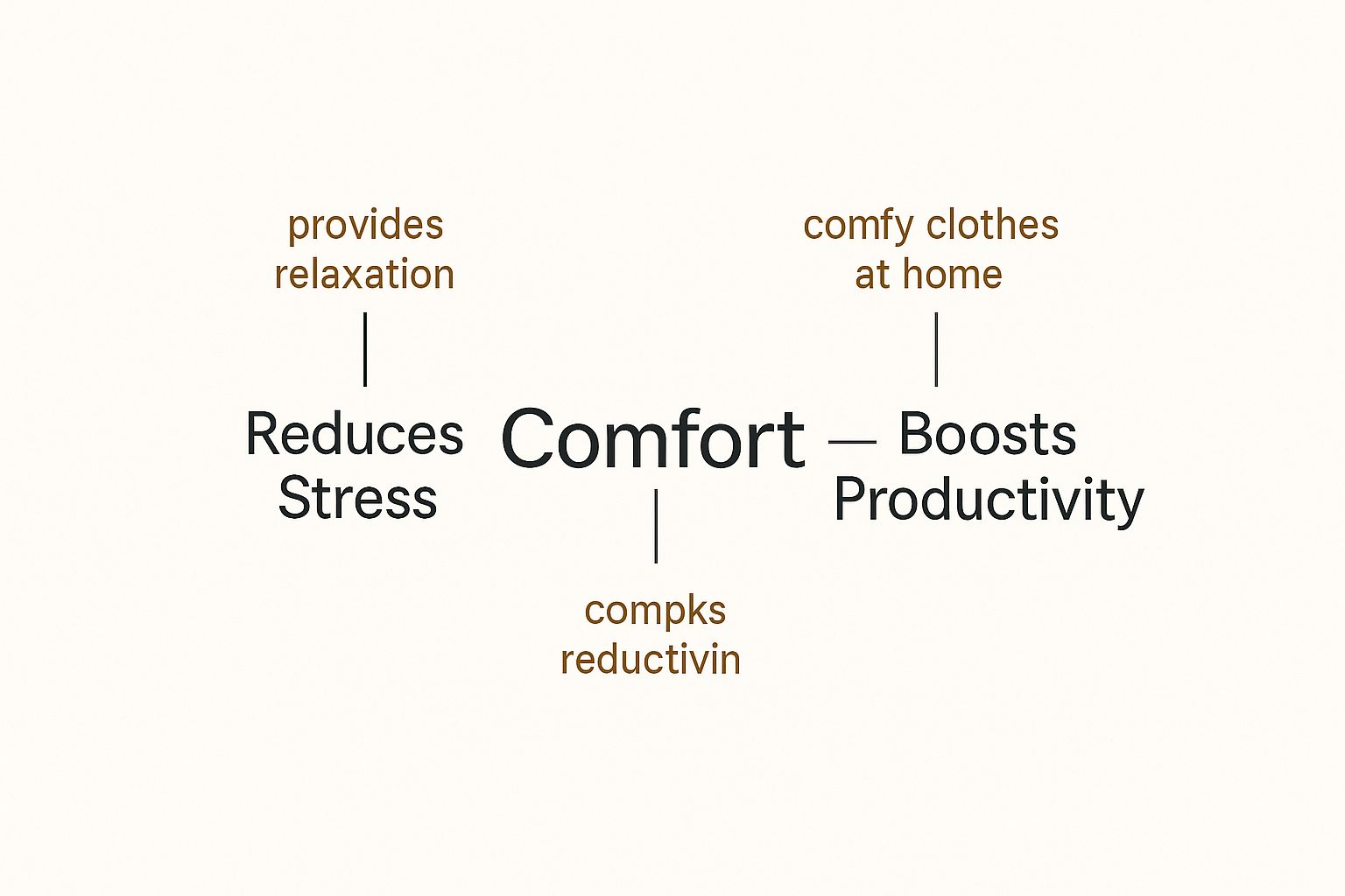Infographic about comfy clothes for home