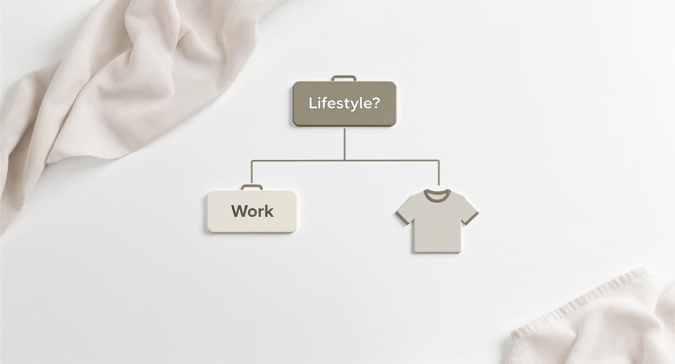 Infographic about how to build a capsule wardrobe