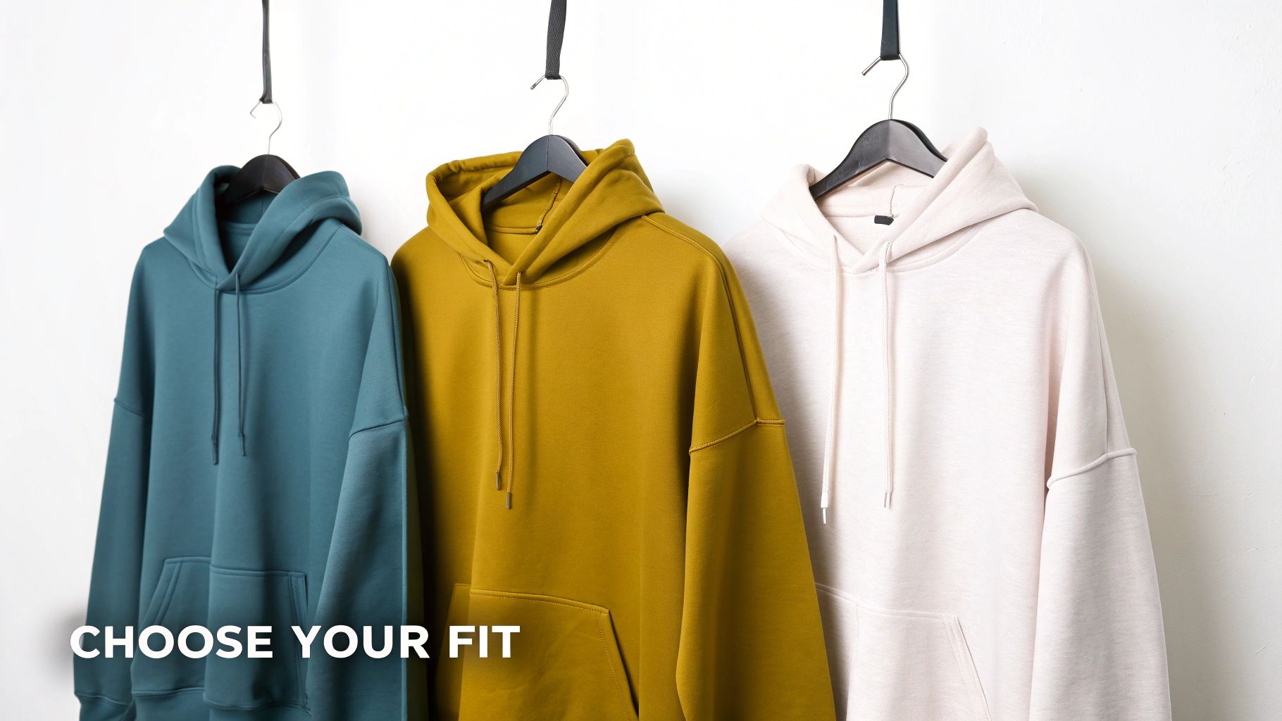 A stylish person wearing a cozy, oversized hoodie, looking comfortable and confident.