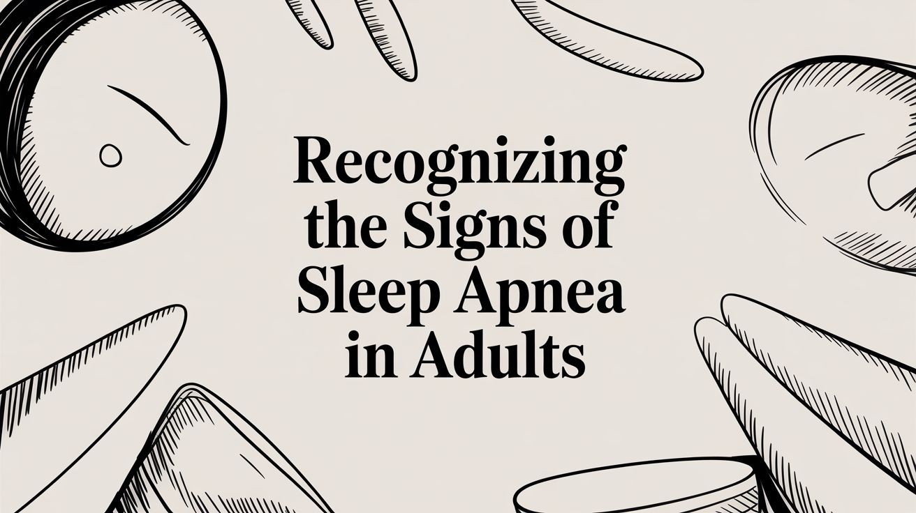 Recognizing the Signs of Sleep Apnea in Adults