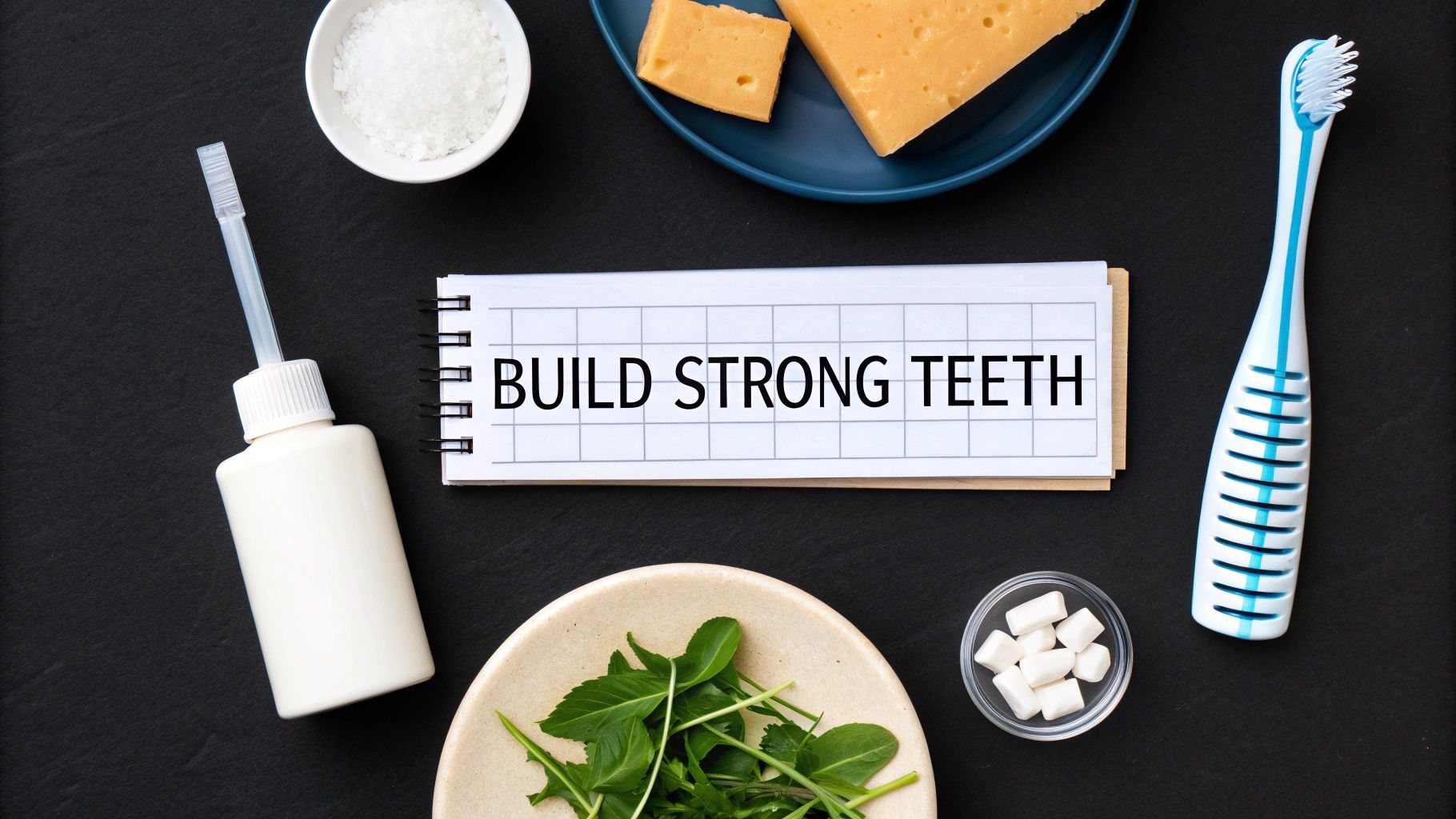 A person smiling, showing healthy and strong teeth.