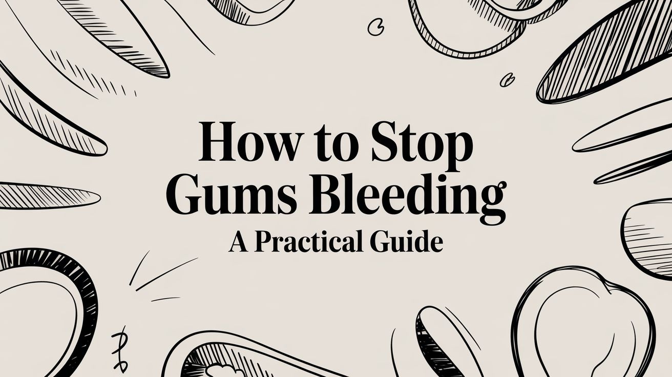 How to Stop Gums Bleeding: An Actionable Guide