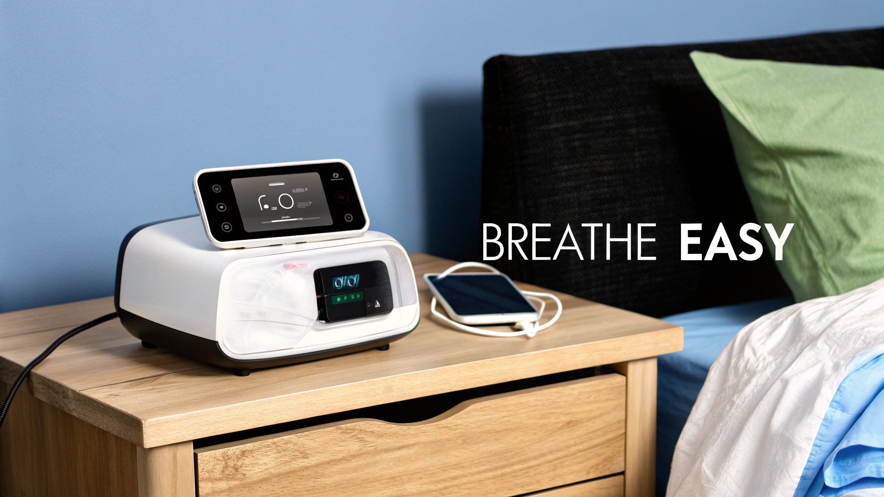 A custom-fitted oral appliance for sleep apnea treatment