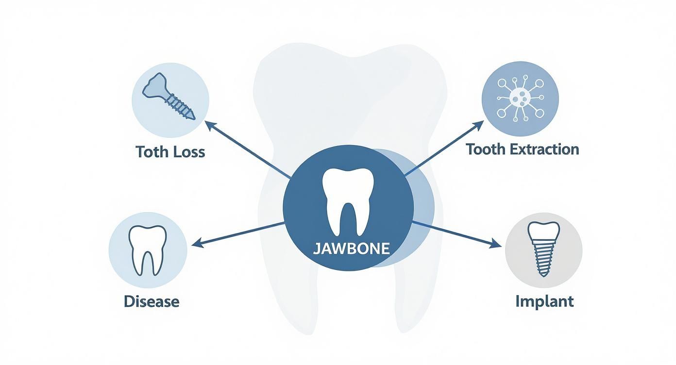 Infographic about dental bone graft success rate