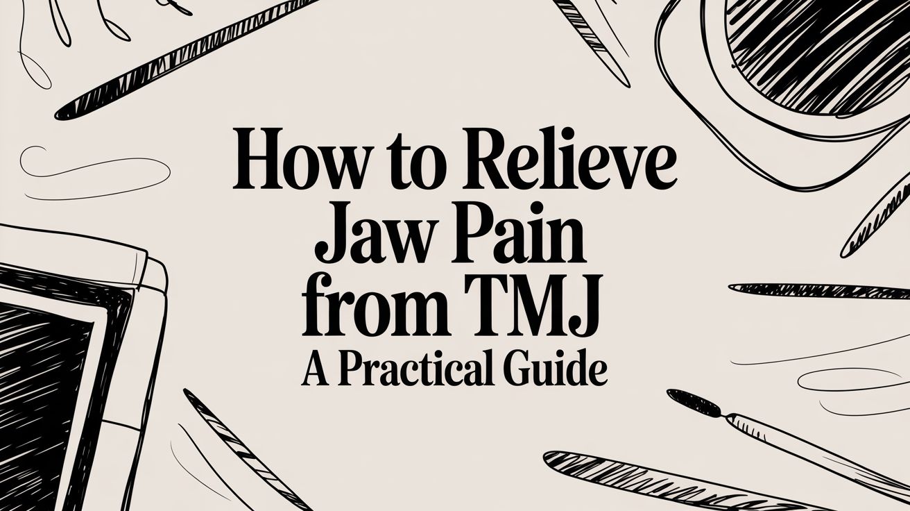 How to Relieve Jaw Pain from TMJ: Your Actionable Guide