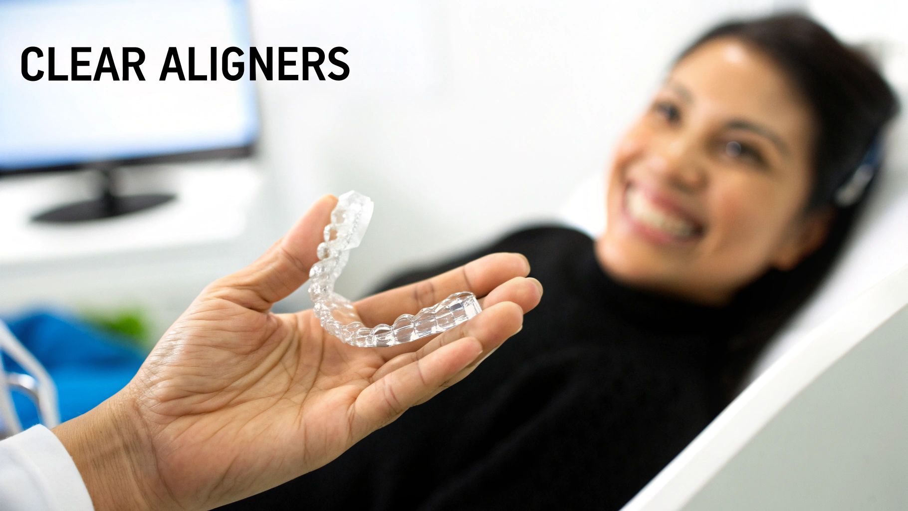 Relaxing patient receiving sedation