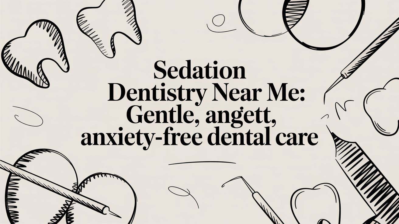 Sedation Dentistry Near Me: Your Guide to Anxiety-Free Dental Care