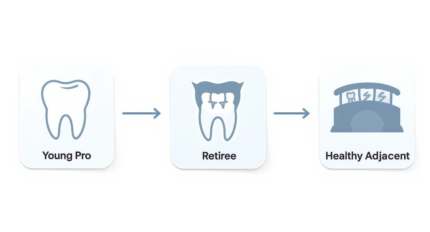 Infographic about best options for missing teeth