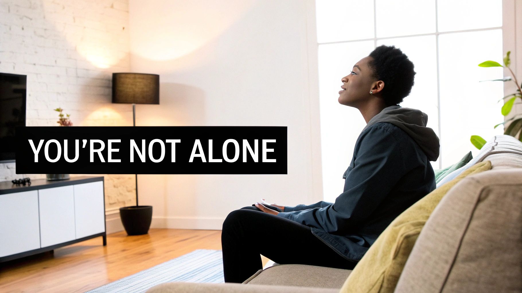 A compassionate dentist reassuring a nervous patient sitting in a dental chair.