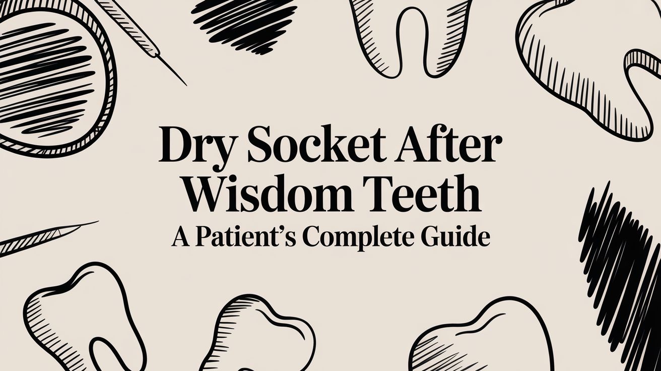 Dry Socket After Wisdom Teeth: An Actionable Patient Guide