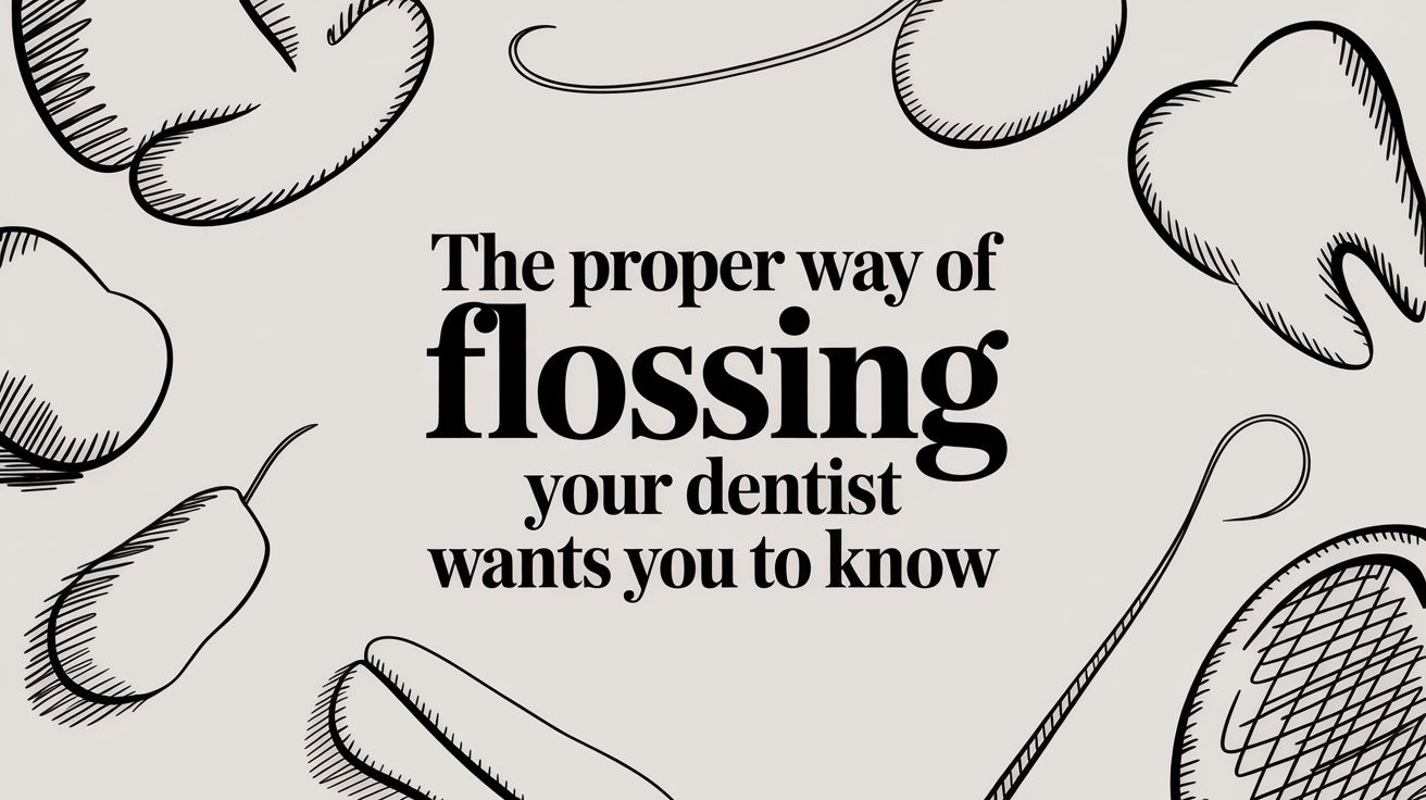 The Proper Way of Flossing Your Dentist Wants You to Know