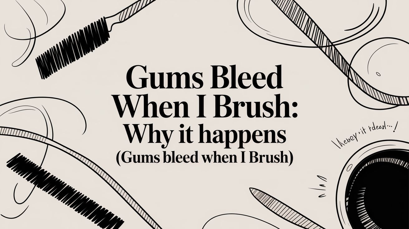 Gums Bleed When I Brush: An Actionable Guide to Stop It