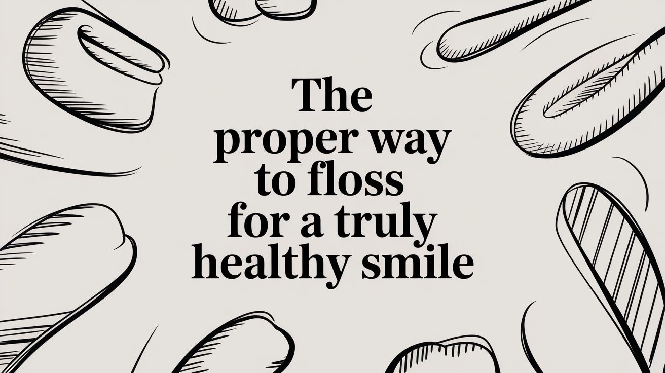 The Proper Way to Floss for a Truly Healthy Smile