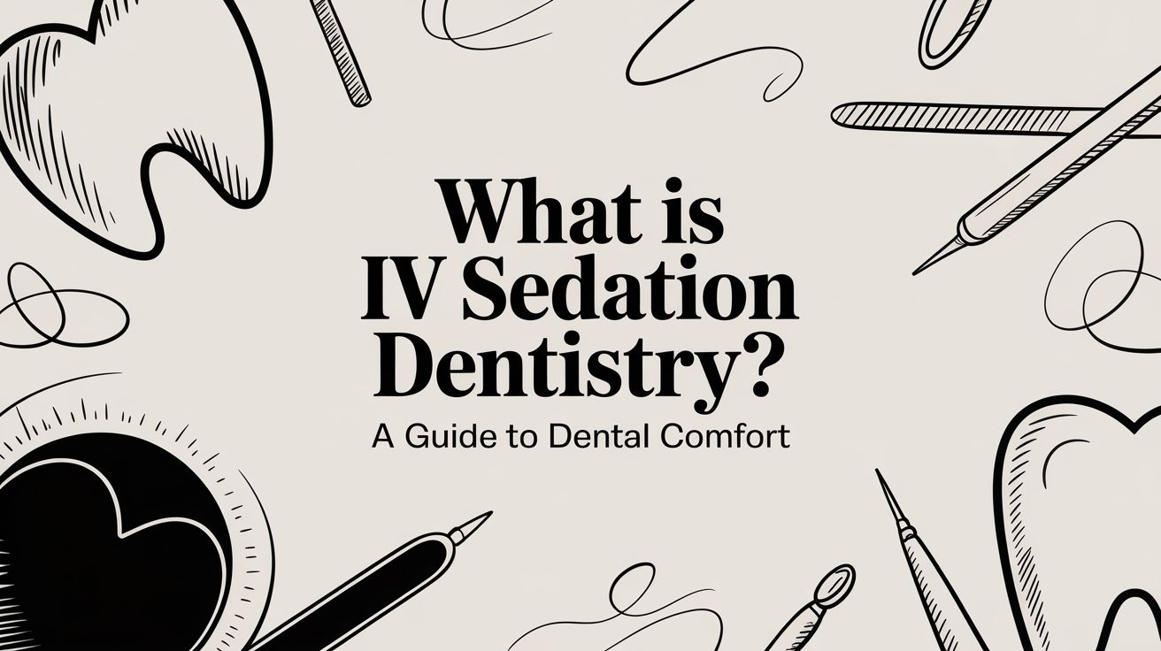 What Is IV Sedation Dentistry? A Guide to Dental Comfort