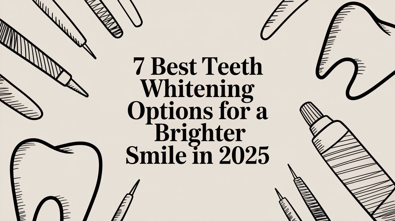 7 Best Teeth whitening Options for a Brighter Smile in 2025