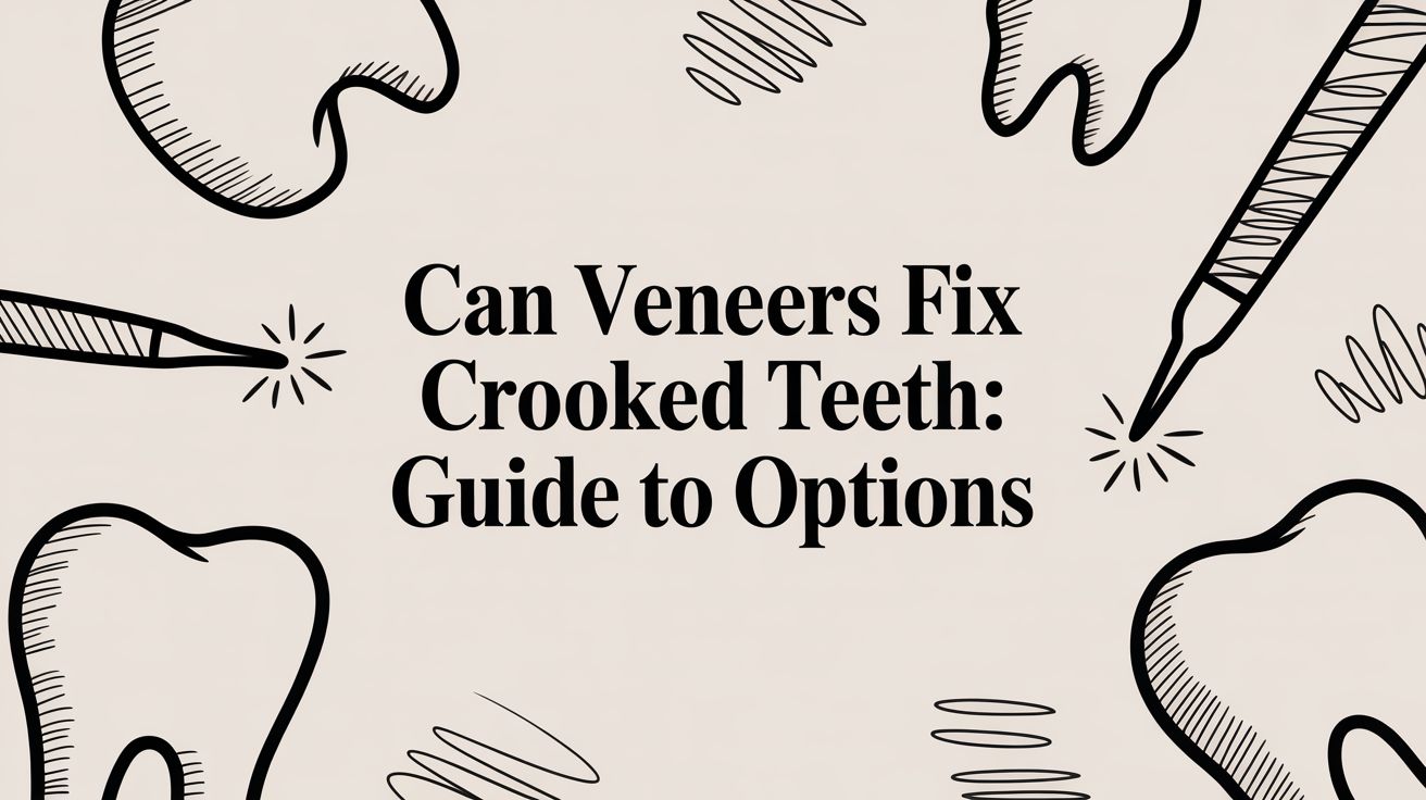 can veneers fix crooked teeth: guide to options