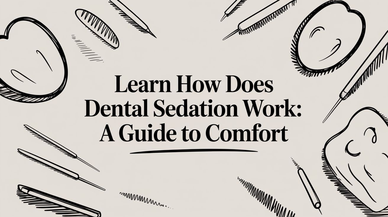 Learn how does dental sedation work: A guide to comfort