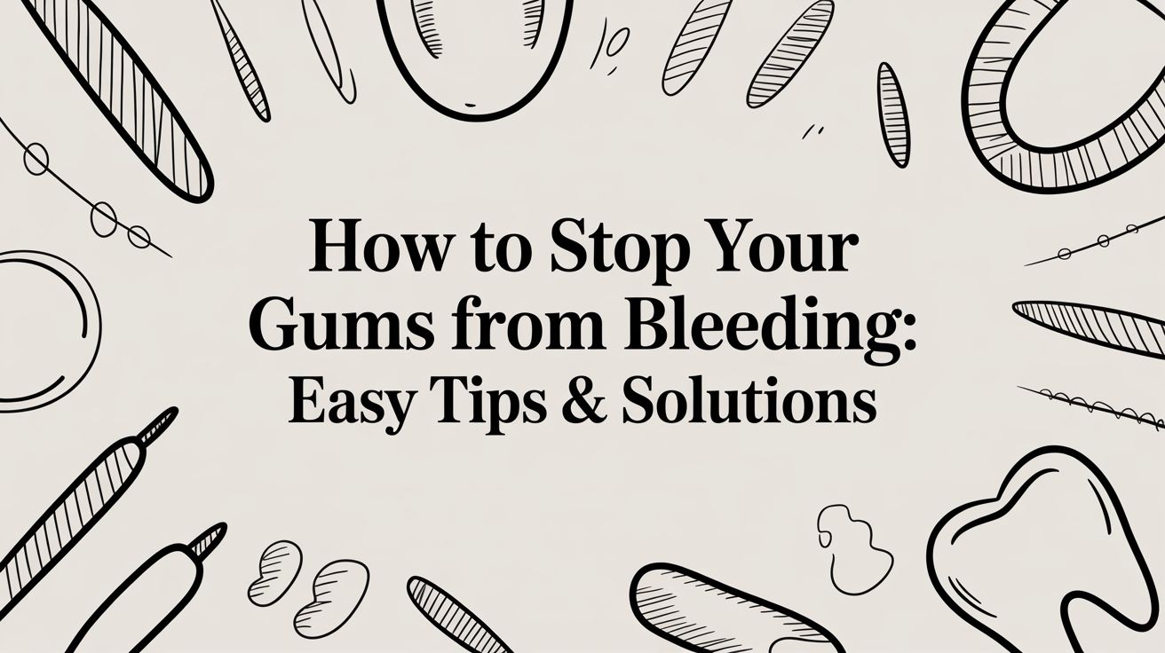 How to Stop Your Gums From Bleeding: Actionable Steps for Healthy Gums