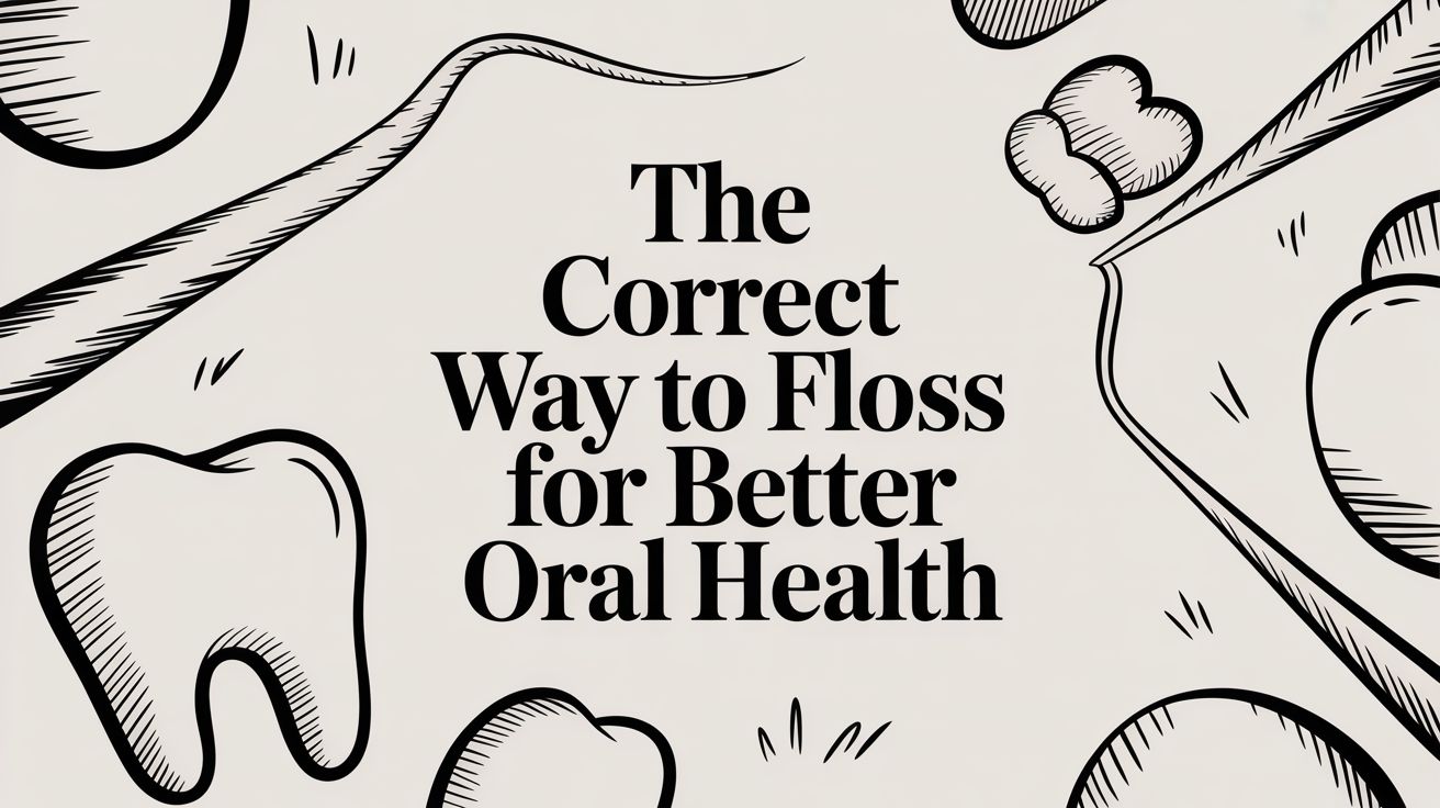The Correct Way to Floss for Better Oral Health