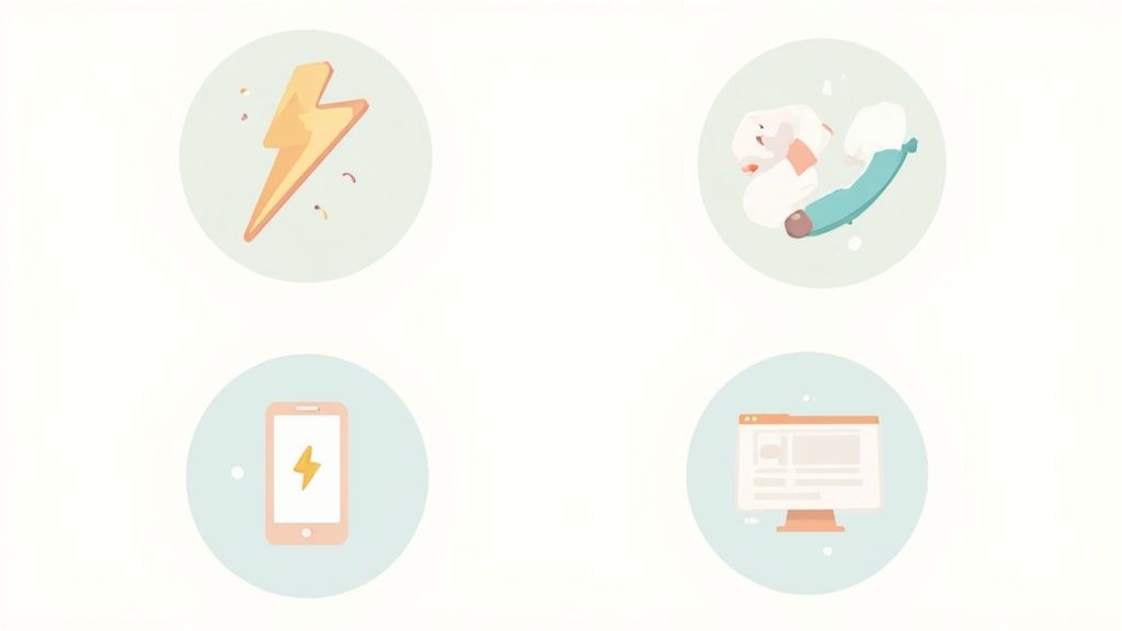 A product photo of a sneaker with half of its background removed, showing the before and after effect of creating a transparent background.