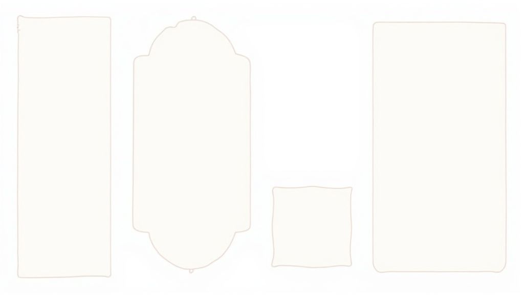 A stylish Shopify storefront on a laptop, showcasing a large hero banner and neatly organized product collections.