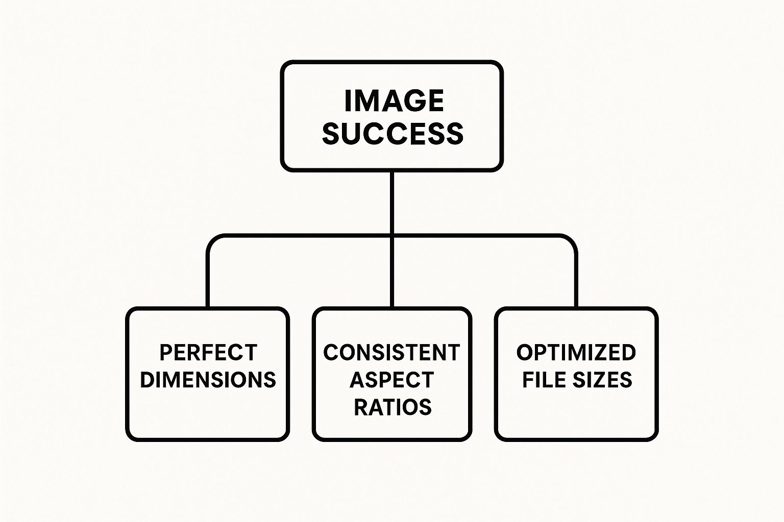 Infographic about shopify product image size