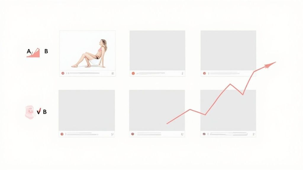 A product showcased in a creative, AI-generated lifestyle scene, demonstrating advanced visual merchandising.