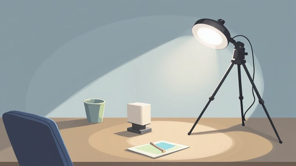 Ring Light Setup